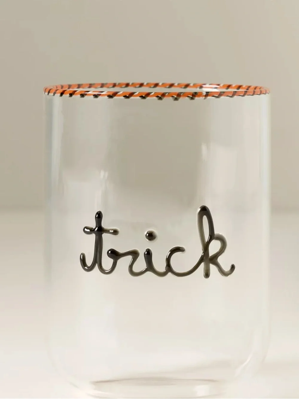 Anthropologie trick & treat juice glasses NIB